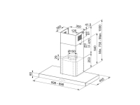 325.0654.002-Franke Davlumbaz Mythos FCR 925 TC BK-XS NG