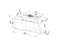330.0679.324-Franke Davlumbaz Mythos Pro FVMY AH 907 FM BK-BK Black Frame