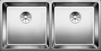 522985-Blanco Paslanmaz Çelik Eviye Andano 400/400-IF - Sifon Gider