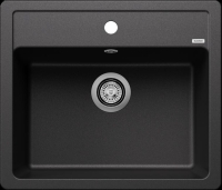 523332-Blanco Silgranit Eviye Legra 6 - Anthracite