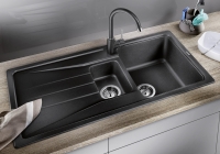 525974-Blanco Silgranit Eviye Sona 6 S - Siyah
