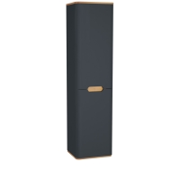 60862-Vitra Sento Boy Dolap - 40 cm Ayaksız Sol - Mat Antrasit