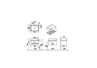64082 - Vitra Equal Lavabo Ünitesi - 60 cm Rafli