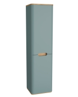 65894-Vitra Sento Boy Dolap - 40 cm  Ayaksız Sol -  Mat Fiyord Yeşil