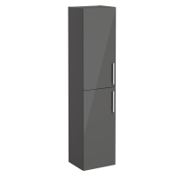 66224 - Vitra Root Flat Boy Dolap 40 cm - Antrasit Fs