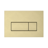 740-2325 - Vitra Root Square Kumanda Paneli - Fırçalı Altın