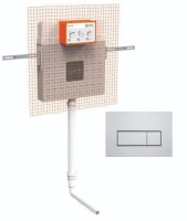800-2029 - Vitra V- Fix Gömme Rezervuar Seti, Helataşları İçin Panel Dahil (768-1700-01 + 740-2380)