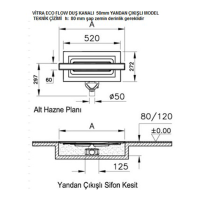 DK100 050 ECO-FLOW MAT YANDAN S H:60
