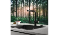 Frank Active Plus Metalic Doccia Matt Black Renkli Mutfak Armatürü