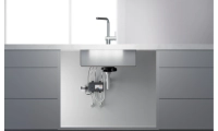 Franke Atlas Neo Sensor Doccia Steel Black Mutfak Armatürü