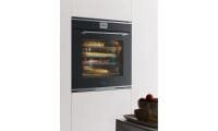 Franke Mythos Buharlı FMY 99 HS XS Black+Inox Frame Ankastre Fırın