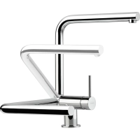 Franke Neptun Style Window Krom Eğilebilen Mutfak Armatürü