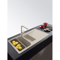 Franke Urban UBG 651-100 Stone Grey Renkli Granit Eviye