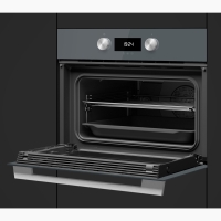 Teka Urban Serisi HLC 8400 ST Gri Kompakt Ankastre Fırın