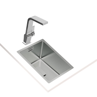 Teka Flexlinea RS15 27.40 Paslanmaz Çelik Eviye