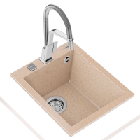 Teka Forsquare 34.40 TG Avena Beige Renkli Eviye