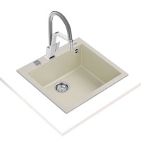 Teka Forsquare 50.40 TG Bright Cream Renkli Eviye