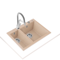 Teka Forsquare 590 TG Avena Beige Renkli Eviye