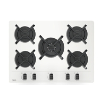 Teka GBC 75030 KBC WH (E5) Beyaz Kristal Cam Ankastre Ocak