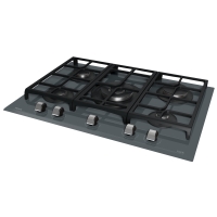 Teka Urban GZC 75330 XBC ST (E4) Kristal Cam Stone Grey Gazlı Ankastre Ocak