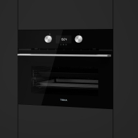 Teka Urban Serisi HLC 8400 BK Siyah Kompakt Ankastre Fırın