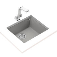 Teka Square 50.40 TG Stone Grey Renkli Eviye