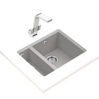 Teka Square 560 TG Stone Grey Renkli Eviye
