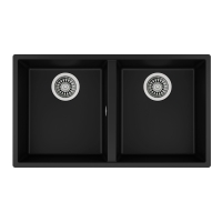 Teka Square 760 TG Black Renkli Eviye