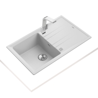 Teka Stone 50 B-TG White Renkli Eviye