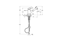 A41864-Artema Harmony Eviye Bataryası - Pull-Out - Krom