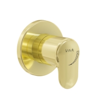 A4273074 - Artema Root Round Ankastre Stop Valf (Sıva Üstü) S.Altın