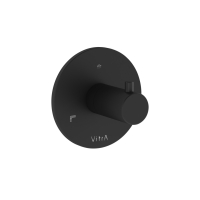A4285936WTC-Vitra - Origin Ankastre 3 Yollu Yönlendirici Sıva Üstü Grubu - Mat Siyah