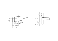 A4352074 -  Artema Minimax Square Banyo Bataryası, Soft Altın