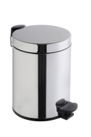A44054-Vitra Arkitekta Çöp Kovası - 3 Lt - Parlak Paslanmaz Çelik
