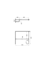 A44469 - Vitra Arkitekta 90° Tutunma Barı (Duvar-Zemin)