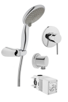 A49272-Artema Minimax S Ankanstre Duş Seti - Samba 5F - Krom