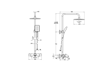 AquaHeat Termostatik RH3 Banyo Sistemi 