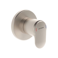 A4273034-Artema Root Round Ankanstre Stop Valf - Sıva Üstü - Fırçalı Nikel