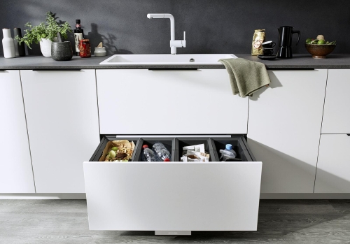 Blanco Atık Saklama Sistemi Flexon II Low 90/4