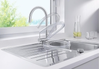 521544-Blanco Eviye Bataryası Coressa-f - Sol Kontrol - Krom
