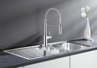 521476-Blanco Eviye Bataryası Catris-s - Krom