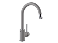 Blanco Eviye Bataryası Mida-s Silgranit - Alu Metallic