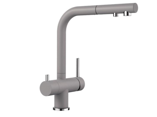 Blanco Eviye Bataryası Fontas-s II Silgranit - Alu Metallic