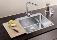 525245-Blanco Paslanmaz Çelik Eviye Andano 500-IF/A - Push Sifon Kontrol