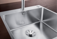 525245-Blanco Paslanmaz Çelik Eviye Andano 500-IF/A - Push Sifon Kontrol