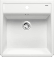 514486-Blanco Seramik Eviye Panor 1 Delikli - Kristal Beyaz