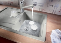 Blanco Silgranit Eviye Sona 45 S - Alu Metallic