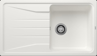 519674-Blanco Silgranit Eviye Sona 5 S - Beyaz