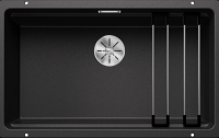 525167-Blanco Silgranit Eviye Etagon 700-U - Anthracite
