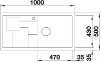 Blanco Silgranit Eviye Sity Xl 6 S Lav Gri - Anthracite